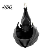 Succulents Pot for Plants 3D Printed Hanging Bat Plant Pot Shaped Planter Creative Halloween Planter Flowerpots Gothic Holder Indoor Outdoor