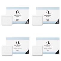 Happy Bath Zero Percent Bar Soap 90g*4 vnt./8 vnt. 4Pcs white