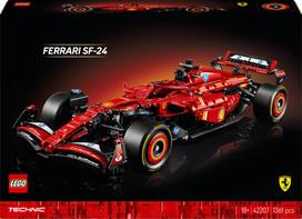 Prekė su pažeista pakuote. Konstruktorius LEGO® Technic Automobilis Ferrari SF-24 F1 42207, 1361 vnt.