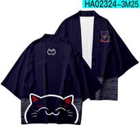 Akita Shiba Inu Haori: 3D Print Summer Kimono Happi Coat Children's size 110