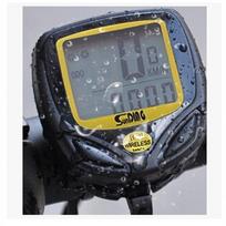 Belaidis dviračio kompiuteris LCD skaitmeninis odometras spidometras jutikliai daugiafunkcis kompiuteris dviračio priedai One Size juoda