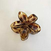 1pc Fashion New Leopard Grab Clip Hair Volume Flowers Back of Head Hair Claw Hair Clips Headwear Valentine's Day one-size brown