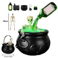 Halloween Decorations Indoor Decorations Indoor with Witches Cauldron Party Decor Decoration Set for Home Yard Lawn Garden