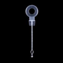 Fridge Drain Cleaning Set: 5-Piece Unclogger, Brush, Deodorizer & Syringe Tube blue