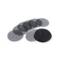50Pcs/set Flower Pots Hole Mesh Pad Bonsais Pots Bottom Grids Mat Mesh Round Drainage Mesh Hole Screens Round Pads 5cm