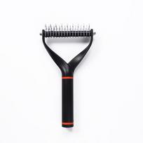 Pet Beauty Grooming Tool Dog Cat Removal Hair Comb Stainless Steel Double Sided Cutter Head Easy Clean Open Knot Pet S 17.6x7.3x2.5cm juoda