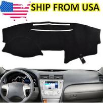 For Toyota Camry 2007-2010 2008 Black Dashboard Dash Cover Dashmat Mat Carpet .