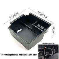 Car Armrest Box For Volkswagen Touareg Jetta Sharan Tiguan Touran Teramont Passat CC Variant Arteon Golf Sciocco MAGOTAN T-ROC For Tiguan L 2016-19