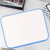 White Board Hanging Double-Sided Whiteboard for Blue Border