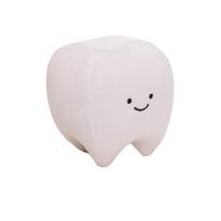 10/18/21cm Imituotas linksmas danties lėlė minkštas pliušinis žaislas rankų darbo animacinis anime pagalvė pagalvėlė miela vaikų šventinė dovana lėlė white