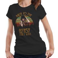 Stevie Nicks Tshirt Back To The Gypsy That I Was Semi Fitted Ladies Vintage Unisex T-Shirt L