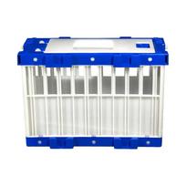 Foldable Bird Cage Durable Plastic Carriers for Race Pigeons Baby Parrots Outdoor Exercise 1