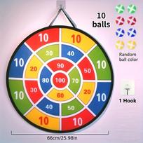 66cm/73cm Children's large dart board game set, foldable dart board,convenient for indoor and outdoor playing. New Year's gift