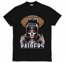 Las Vegas Raiders Mascot NFL Custom Graphic 100% Cotton T-shirt Mens Tees Top Size S-3XL S