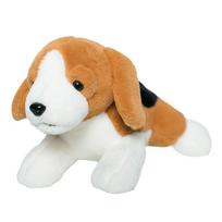 Lifelike Beagle Plush Toy Stuffed Animal Realistic Hug Pillow Soft Dog Touch Gift for Boys Birthday Present about 36-40cm
