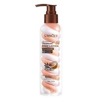 Nourishing body lotion with marshmallow aroma with coconut oil for deep hydration SADOER MARSHMALLOW BODY LOTION - 200 ml