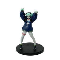 Anime Activity Cyberpunk Rebecca Lucy Figure Standing Model Toy Ornaments Birth Date Collection Aciton Figure Desktop Decoration Gifts blue