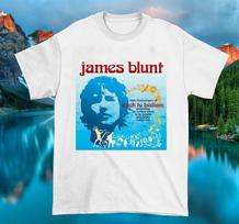 JAMES BLUNT Back To Bedlam 20th Anniversary Tour T SHIRT FULL SIZE S5XL Unisex T-Shirt S