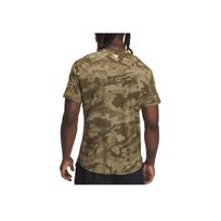 Under Armour Iso-Chill Project Rock Quick-Dry Moisture-Wicking Round Neck Short Sleeve T-Shirt Men Brown 1389956-251 XL