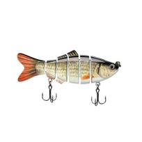 10CM/19.4G Sinking Fishing Lure with Realistic 3D 6-Section Multi-jointed Swimbait Sharp Hook Eyes Artificial Hard
