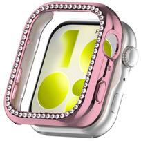 Cover Case For HUAWEI Watch Fit 5/5 Pro Screen Protector Hollow Diamond PC Bumper Frame shell huawei watch fit 4 Pro Protective For HUAWEI FIT Pro-1 rožinė