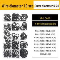 GUWANJI High-Temperature O-Ring Repair Kit Wire Diameter 1.9mm Set (1 Box)
