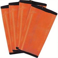 ABWR-4PCS Boots For Horses Set Of 4 Horse Leggings Leg Wraps Sport Training Professional Supplies oranžinė