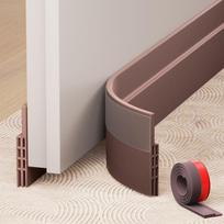 Soundproof Door Bottom Sealing Strip Self-adhesive TPE Draught Excluder Insect Prevention 100cm Door Draft Stopper Living Room ruda