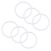 6Pcs Bottle Seal Ring Silicone Water Bottle Top Lid Parts Cap Mouth Plug Gasket for Stanley Quick FLIP GO 24-36oz Accessories balta