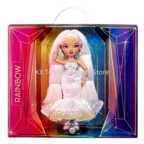 Rainbow High Šventinis Edition Kolekcinė lėlė Roxie Grand 11 colių Premium Mados lėlė su deimantine suknia Dovana vaikui Žaislas blue