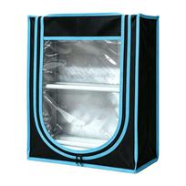 Dual Tier 3D Printer Filament Storage Rack Sealed Waterproof Filament Storage Holder Moisture-Resistant Large Capacity mėlyna