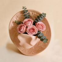 Creative Unique Cowboy Hat Vase Western Style Modern Ceramic Vase Handmade Flower Vessel Tabletop Centerpiece ruda
