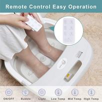 500W Foot Spa Bath Massager Machine Foot Spa Foot Bath Detox Machine Electric Massager Cleanse Foot Massage Foot Health Infrared Light