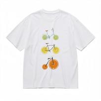 Women's Plus Size Classic T-Shirt Creative Lime Lemon Orange Bike Design Tee 3XL