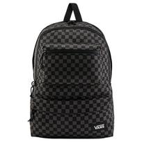 Vans Polyester Backpack Regular Women's Black Checkerboard Vans VN000GP1DWU black