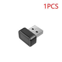 USB Fingerprint Key Reader FIDO U2F Portable Security Key Windows Hello Anti-Spoofing Mini Fingerprint Reader 360° Touch for PC