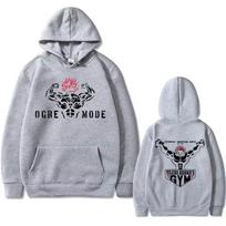 Anime Baki Hoodie The Grappler Yujiro Hanma Gym Vintage Men's Oversized Casual Streetwear Men Women Manga Harajuku Sweatshirt S