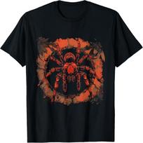 Tarantula Spider Nature Animal Art Wildlife Jungle Motif T-Shirt S įvairiaspalvis