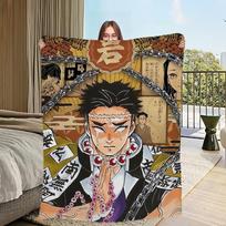 Karštas anime gerbėjų piešinys šaunus g-Gyomei h-Himejima Antklodė Flanelinė šilta komfortiška minkšta pliušinė antklodė sofa svetainė miegamasis kelionės dovana 75x90cm
