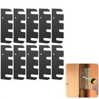 Stainless Steel Door Hinge Gasket Hardware Door Hinge Filler Plates Gasket Kits For Door Hinge Repairs One Size
