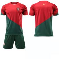 Pasaulio taurės Portugalijos nacionalinės komandos namų futbolo marškinėlių komplektas B dėžutė numeris C Ronaldo futbolo marškinėliai 26 black