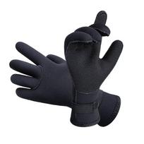 Kids Neoprene Diving Gloves juoda
