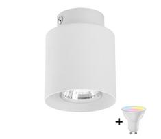 LED RGBW reguliuojamas taškinis šviestuvas VICO WHITE 1xGU10/6,5W/230V 2700-6500K
