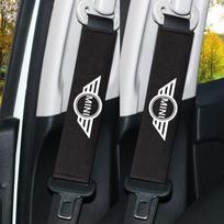 Automobilio galvos atramos kaklo pagalvėlė Sėdynės diržo peties apsauga Tinka BMW Mini Cooper One S Countryman R50 R53 R56 R60 F55 lipdukas Clubman JCW black