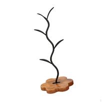 Coffee Mug Rack Modern Multipurpose Sturdy Water Cup Display Stand with 5 Hooks Organizer for