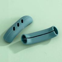 2Pcs Silicone Assist Handle Holder Grip Cast Iron Skillet Handle Covers Heat Resistant Non Slip Pot Grip Handle Sleeves žalia