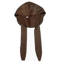 HIPHOP Durag Bandana Head Scarf Turbans for Women Men Street Style Turban Unisex Head Wrap Bandana black