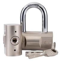 With Keys Heavy Duty Padlock Anti-theft Design Rust Proof Padlock Waterproof Padlock  Outdoor Use 40mm sidabras