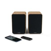 THOMSON HIFI BOOKSHELF SPEAKERS COSY 100W BT 5.0 RCA COMMAND WOOD/BLACK WS602DUO | 3499550387872 | 3499550387872