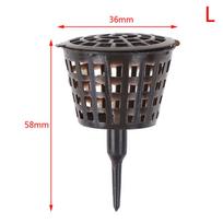 10Pcs Plastic Fertilizer Box Bonsai Tool Fertilizer Cover Basket Dome Case L